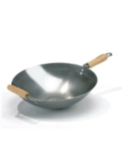 Poêle WOK ø 350mm avec fond bombé