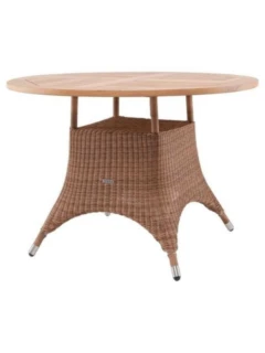 Table SAVANNAH ø 110cm cognac