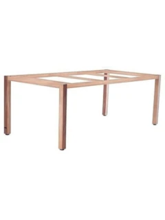 Cadre de table corpus teck 210x100x74cm