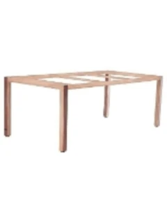 Cadre de table corpus teck 180x100x74cm