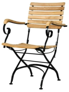 Fauteuil pliant FLORENCE avec accoudoir Holzart:Teak (Tectona grandis) Herkunft: Brasilien