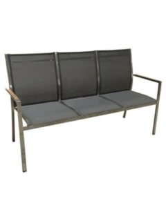 Banc 3 places ONE taupe 157x63x92